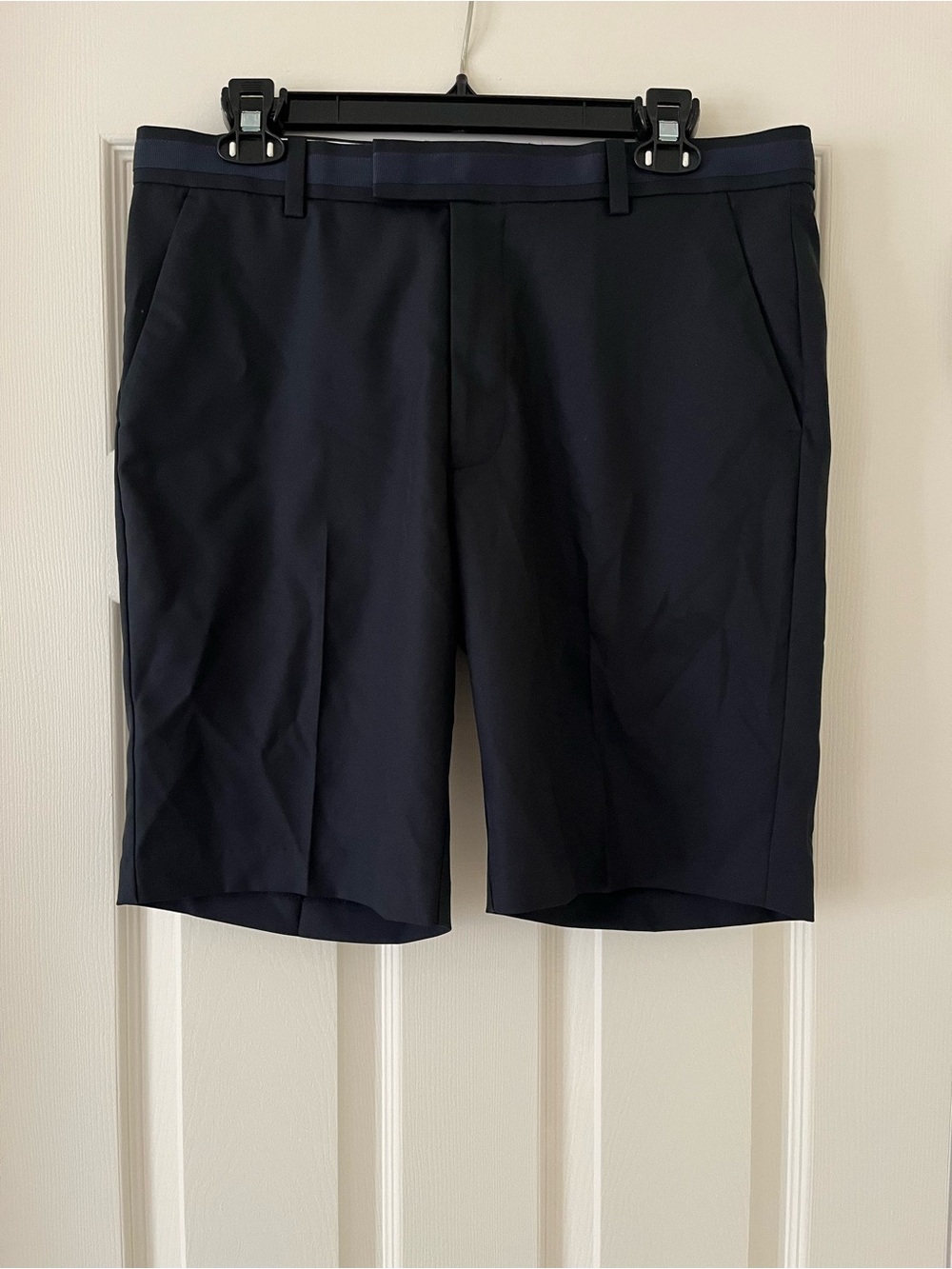 G/FORE Club Men's Performance Golf Short, Onyx Black, Size 34